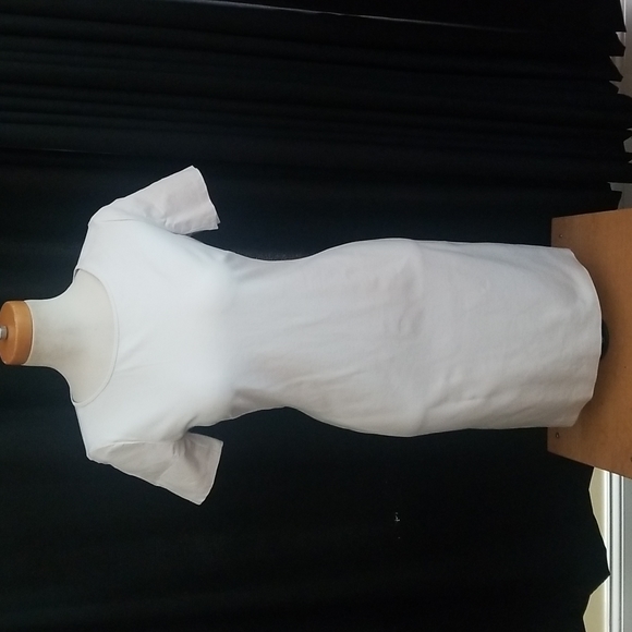 Banana Republic white dress womens size 8 NWT - Picture 2 of 7